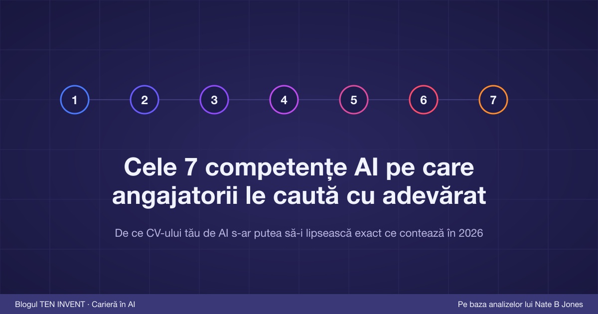 CV-ul tău de AI nu valorează nimic: cele 7 competențe pe care angajatorii le caută cu adevărat în 2026