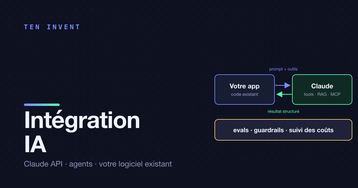Comment nous intégrons l'IA — des fonctionnalités intelligentes dans votre logiciel existant